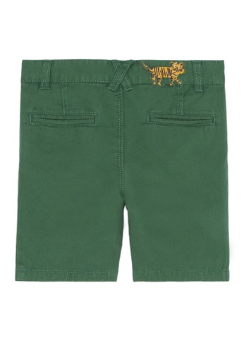 Buy Du Pareil Au Meme Dpam Green Bermuda Shorts Zalora Hk