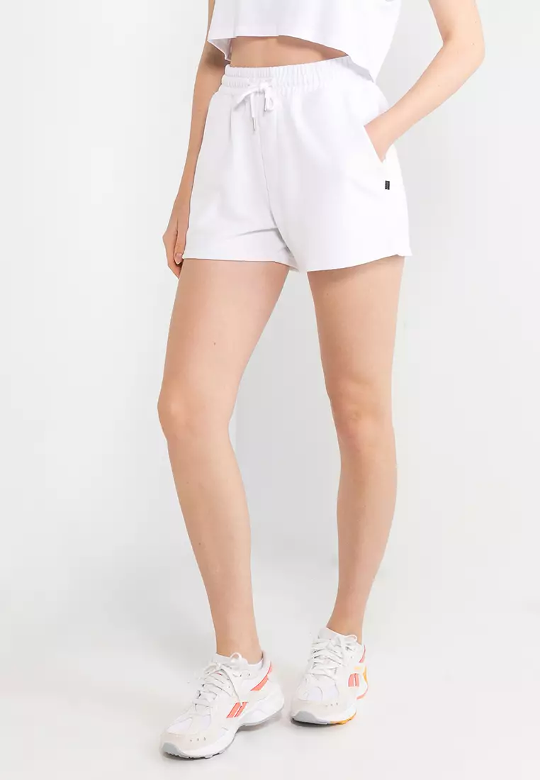 Fuzzy fleece cheap shorts women's