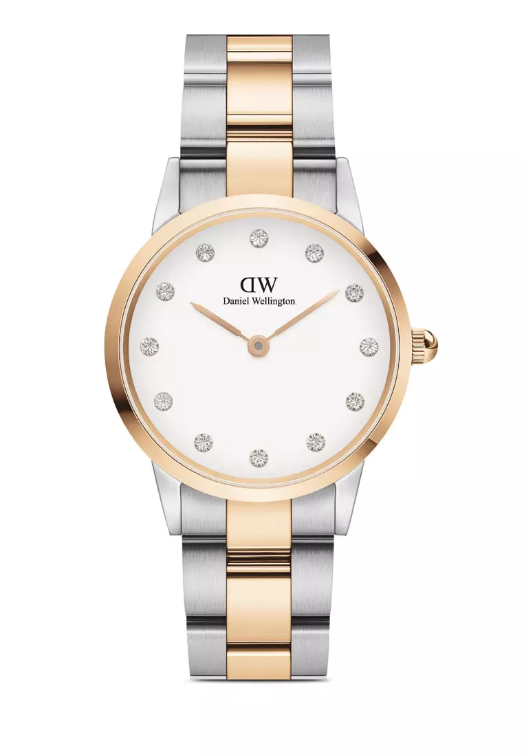 Buy Daniel Wellington Iconic Link Lumine 28mm Watch White dial