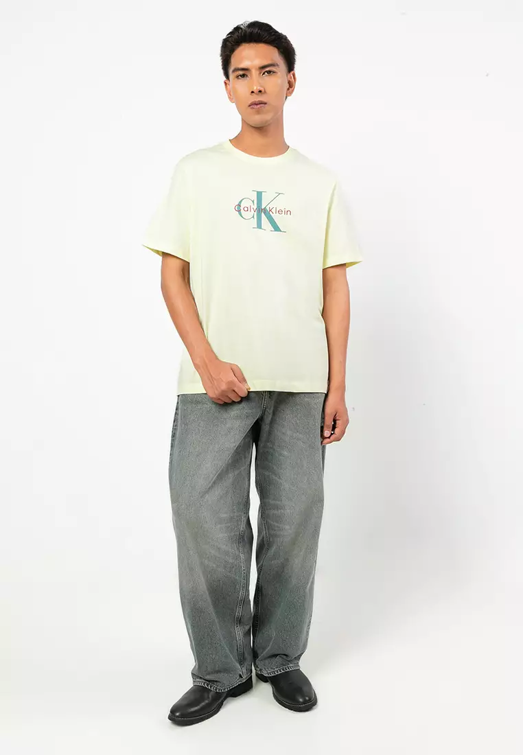 Short Sleeves Hero Monologo Tee 20s - Calvin Klein Jeans