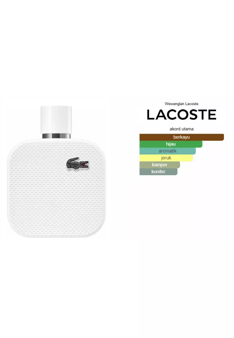 Lacoste L.12.12 Blanc Man EDP - 100 ML (Parfum Pria)