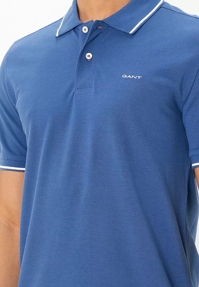 Tipped Piqué Polo Shirt