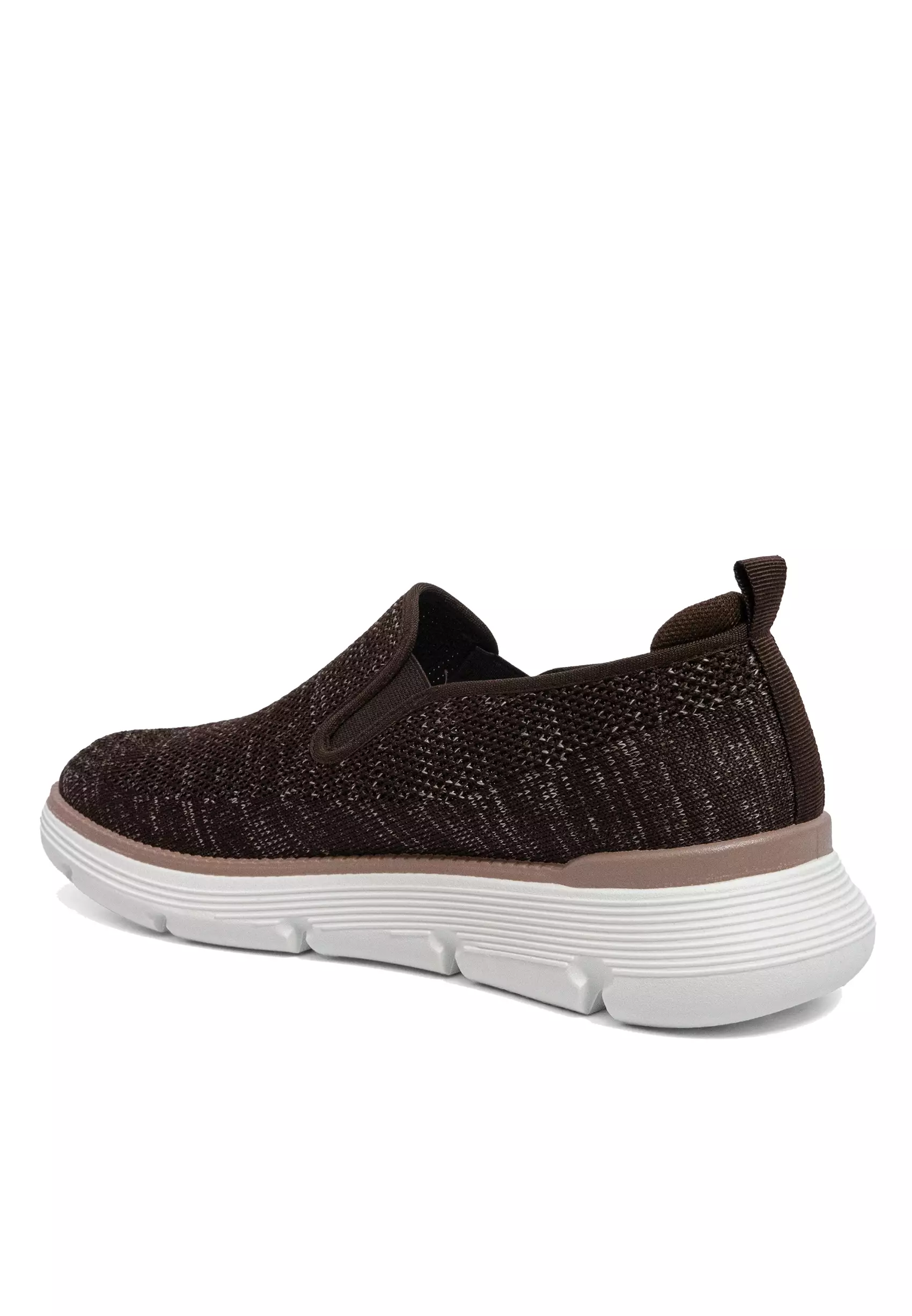 Dr. Kevin Sepatu Sport Pria Men Sneakers Sekolah Flyknit Slip On 889-081