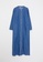 LC WAIKIKI blue Crew Neck Straight Long Sleeve Women's Jean Abaya 0058EAA7CE4C04GS_6