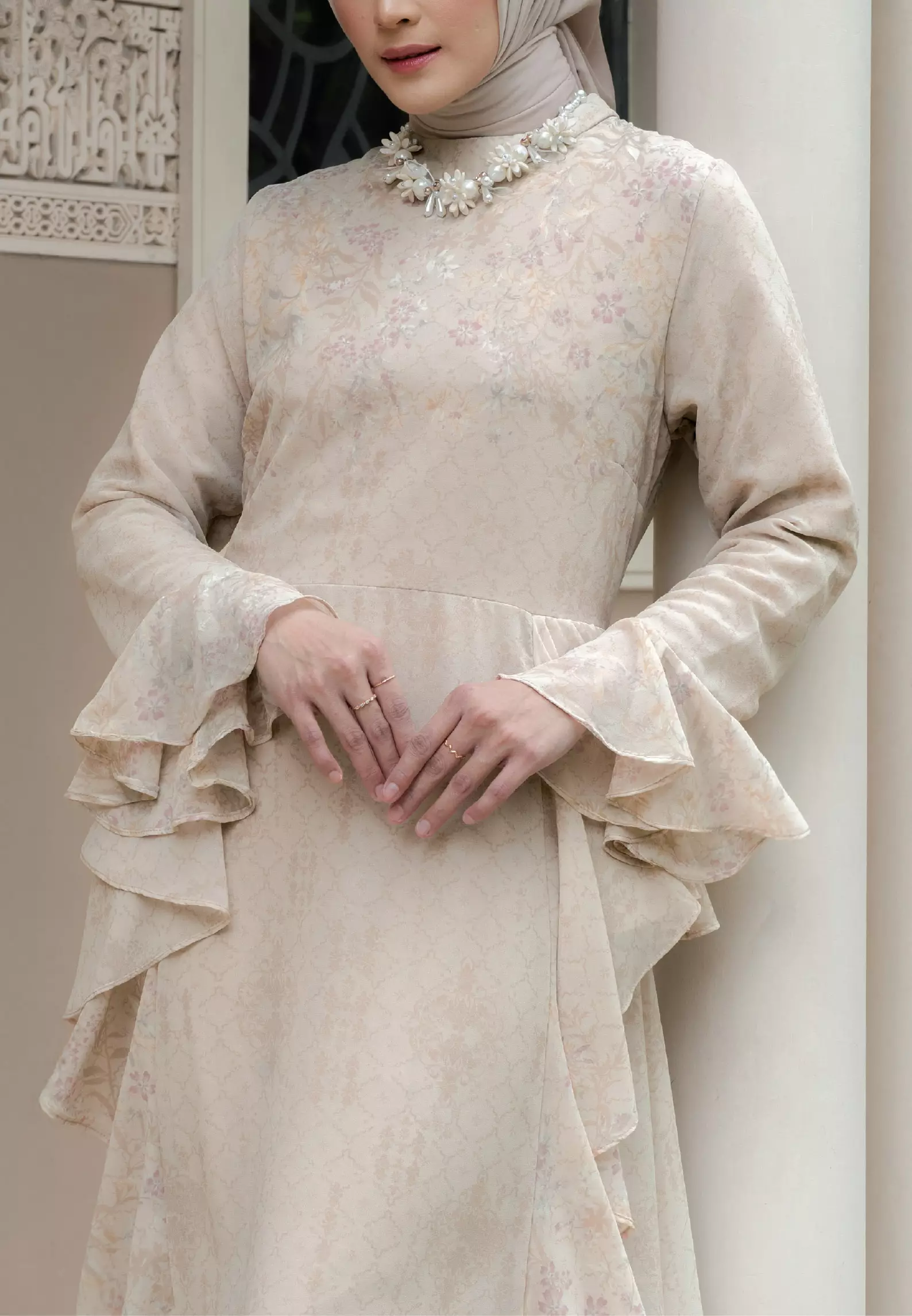 Alesha Dress - Taupe