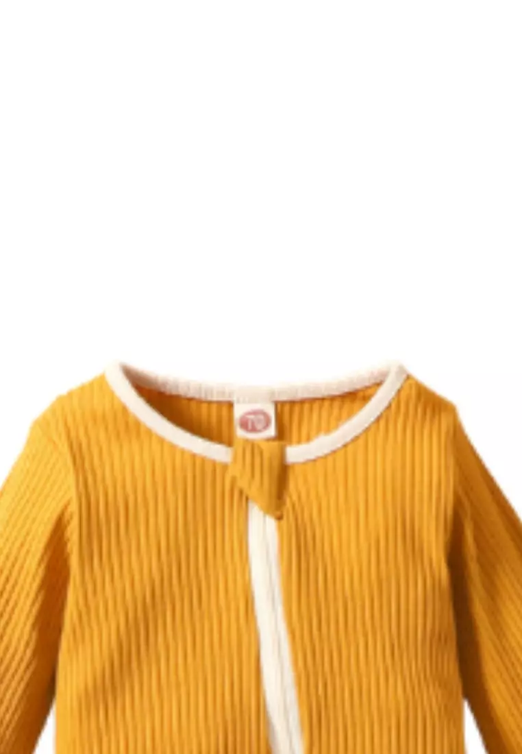 Poo Romper - Mustard