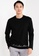 ck Calvin Klein black Soft Cotton Interlock Long Sleeves Tee 5E10BAA0374EDCGS_1