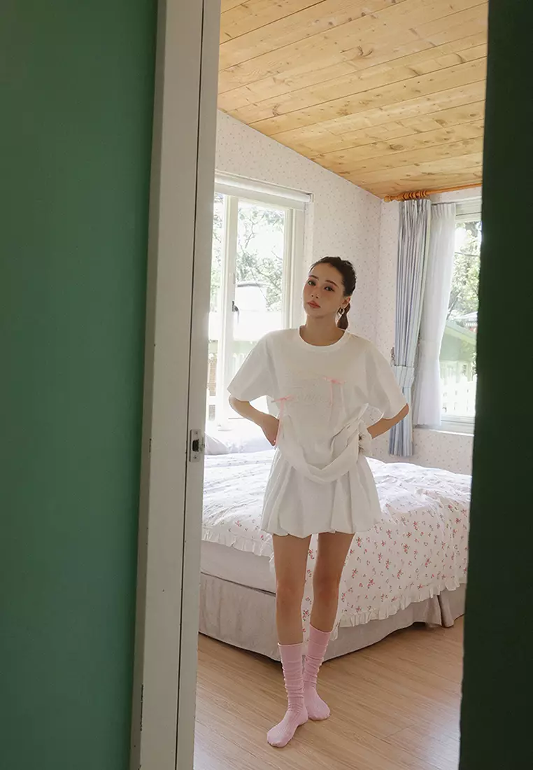 Ribbon Oversized Tee