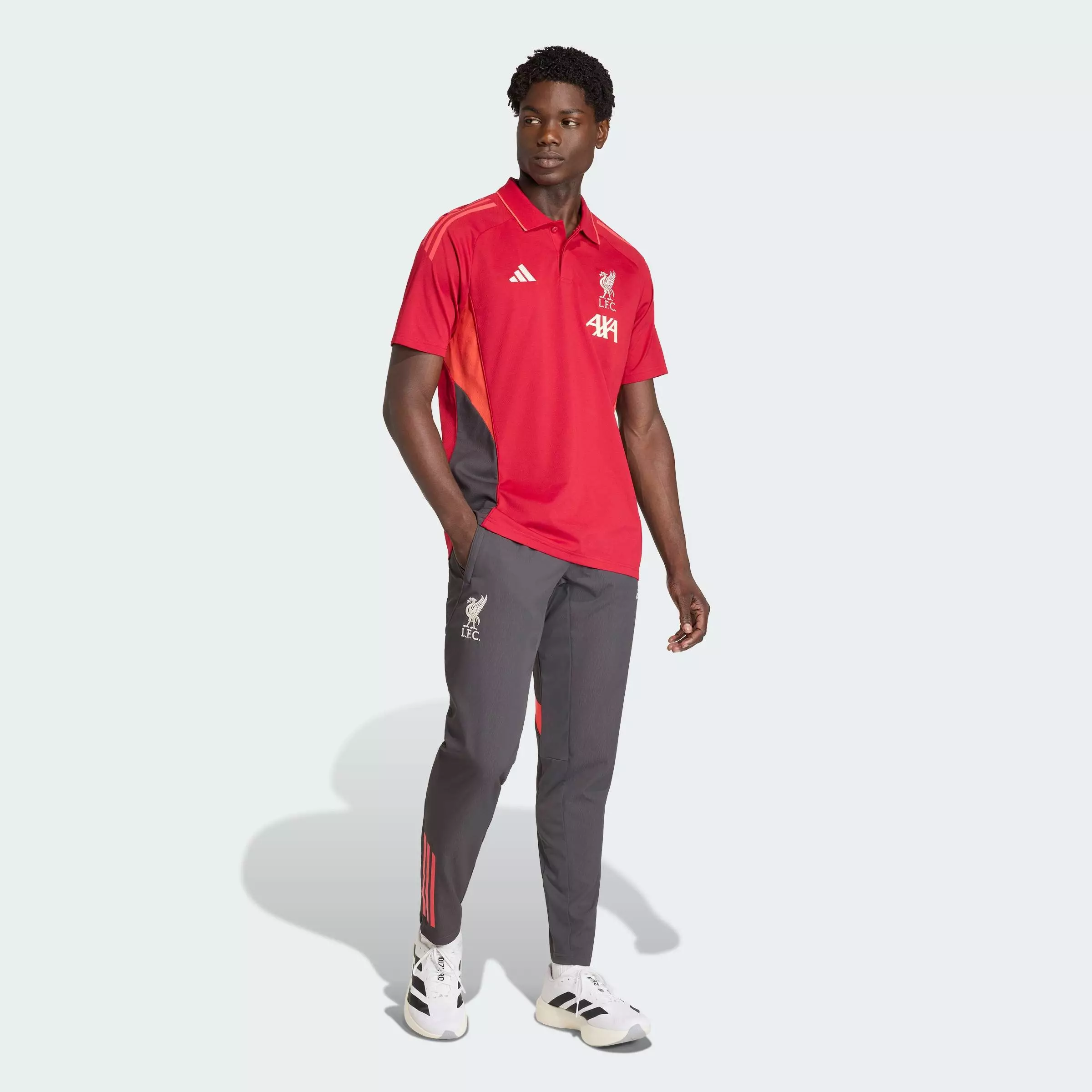 Football Liverpool FC Tiro 25 Competition Polo Shirt Men Red KB1453