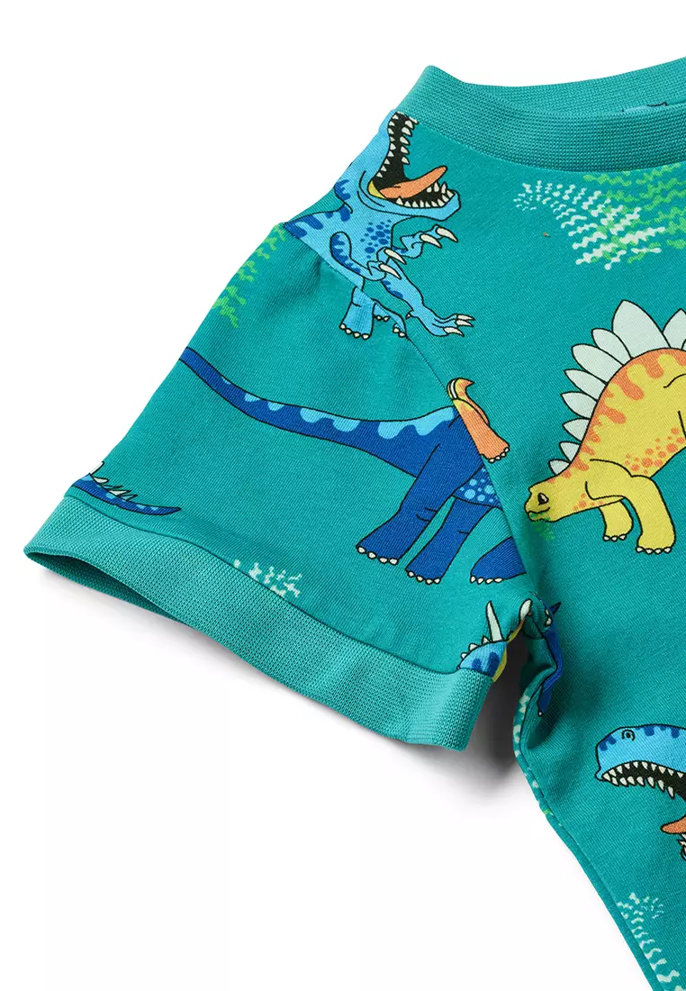 T-shirt with dinosaurs