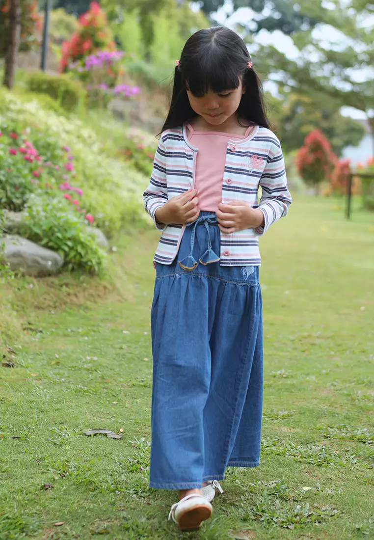 Kardigan Anak Perempuan/ Cardigan Set Girl/ Rjg Picnic Time