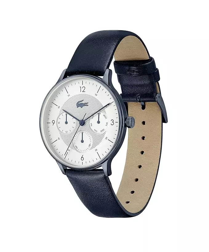 Lacoste LClub Multifunction White Round Dial Men's Watch