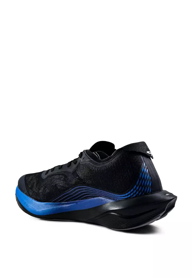 910 Nineten Haze Strike Pro Sepatu Lari - Hitam / Biru