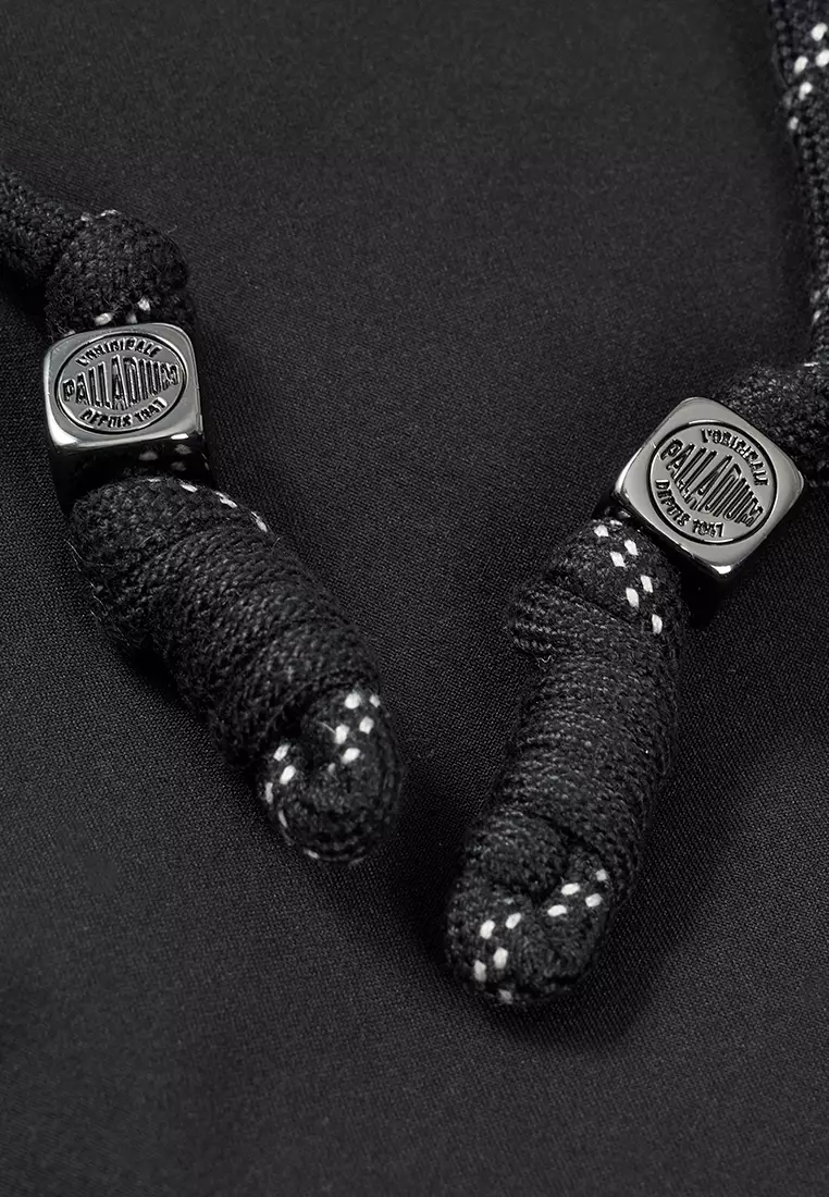 男裝 PALLADIUM LOGO 長版連帽羽絨外套