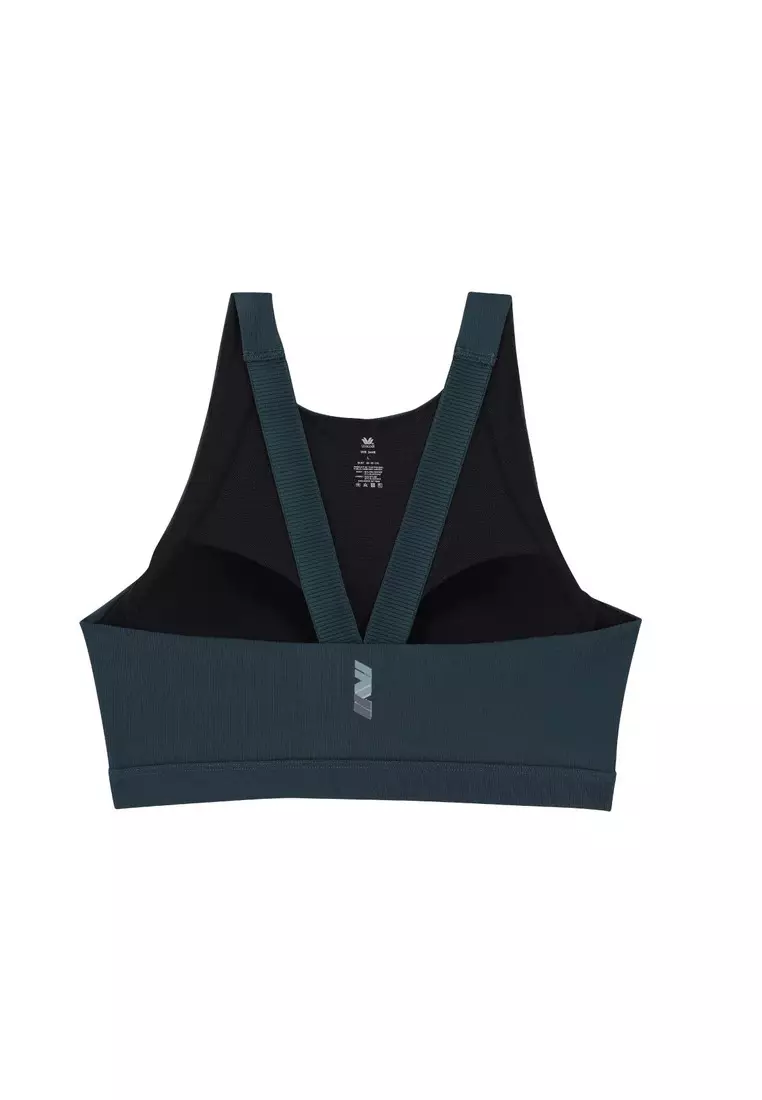 WR3446 Non-Wire Mold Cup Half-Top Sports Bra