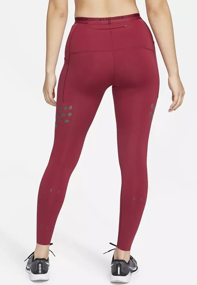 Red on sale nike tights