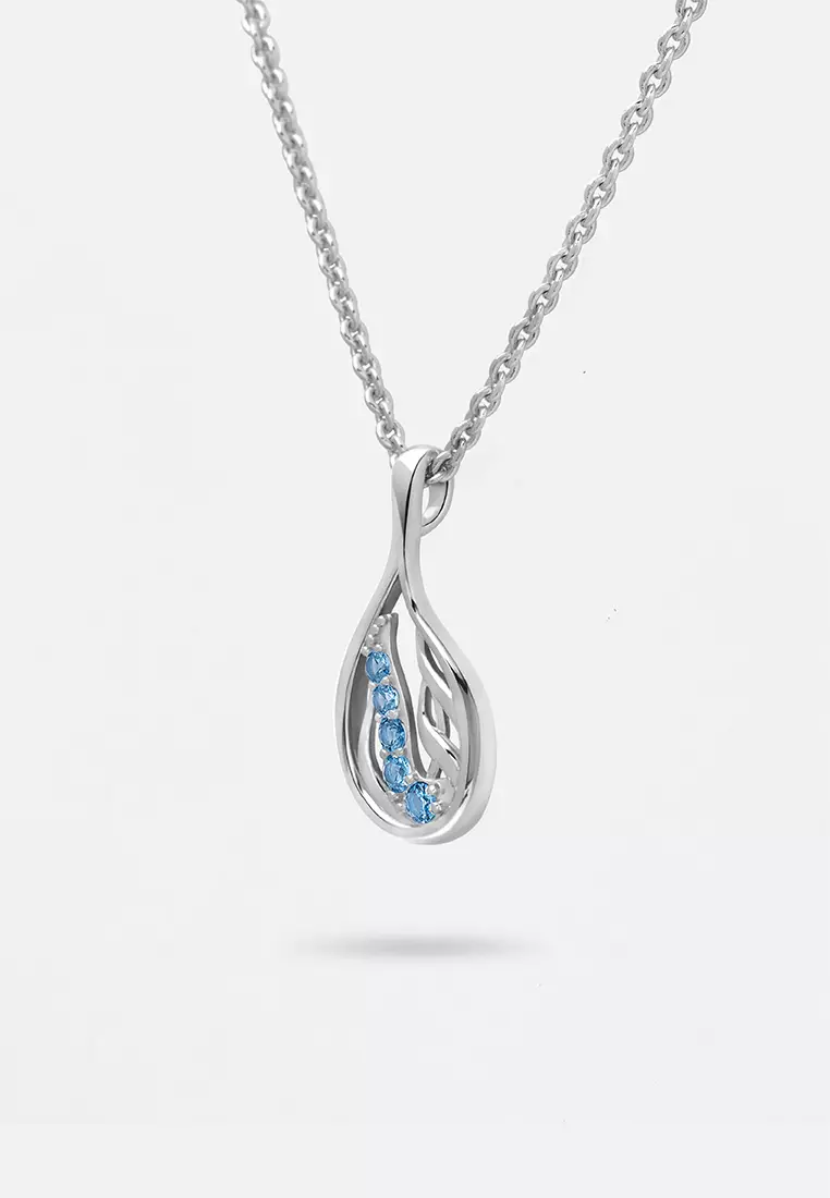 Sheesh 蓝宝石吊坠