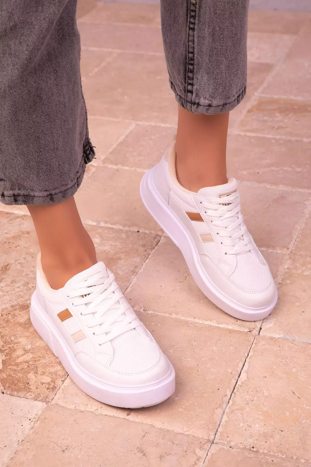 Buy Soho White/Beige Sneakers 2024 Online | ZALORA Philippines