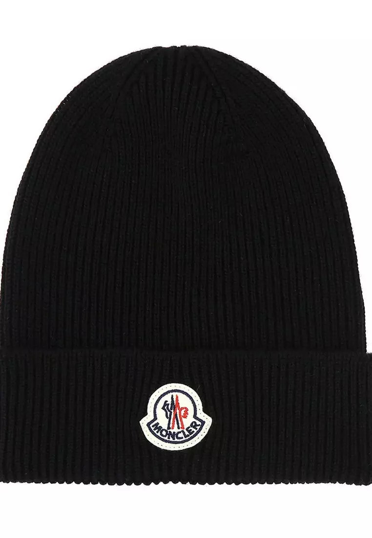 moncler beanie mens grey