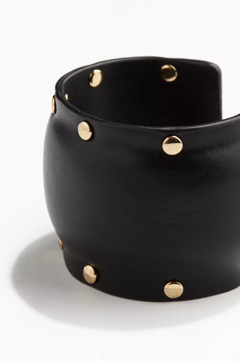 Coated cuff bracelet