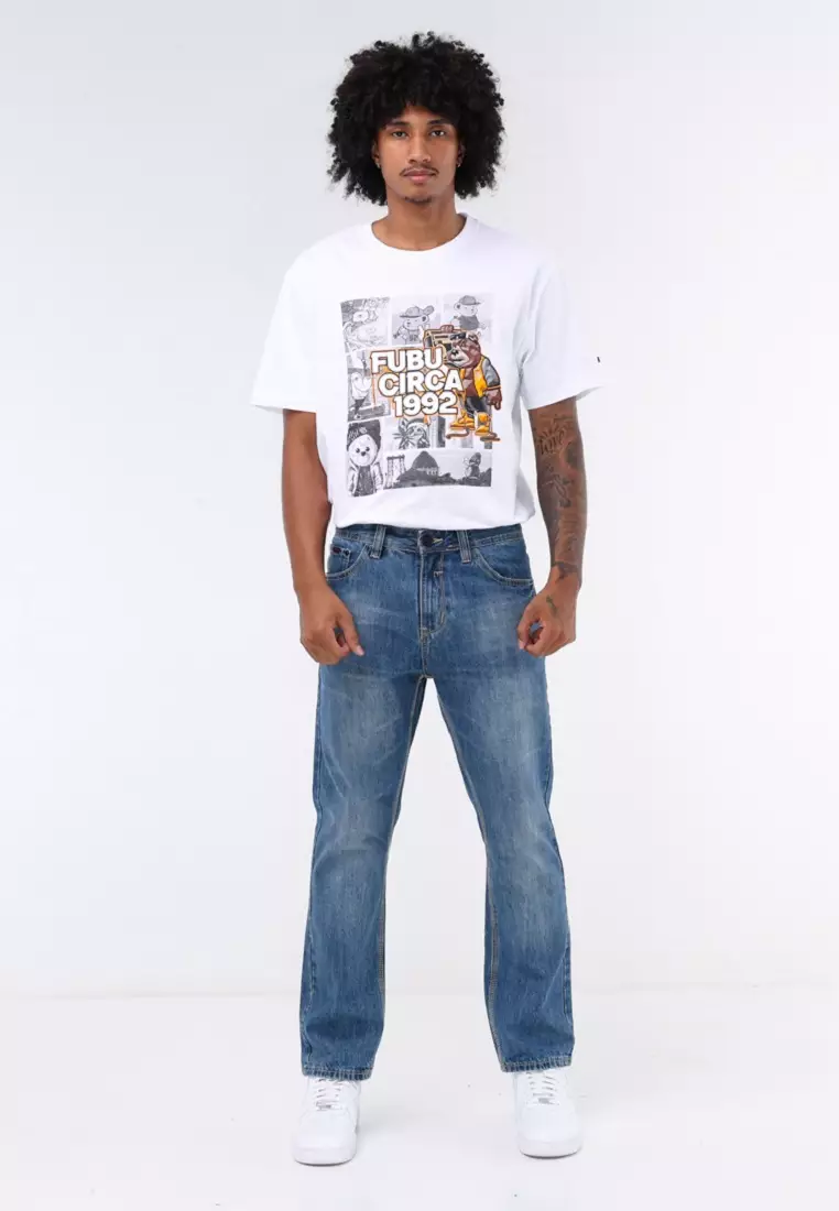 Denim Long Pants Regular Fit