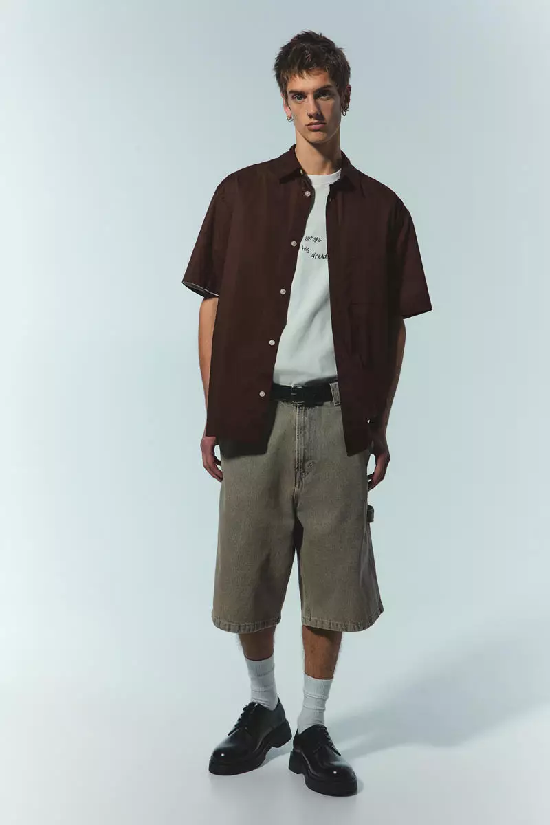 Relaxed Fit Short-sleeved shirt