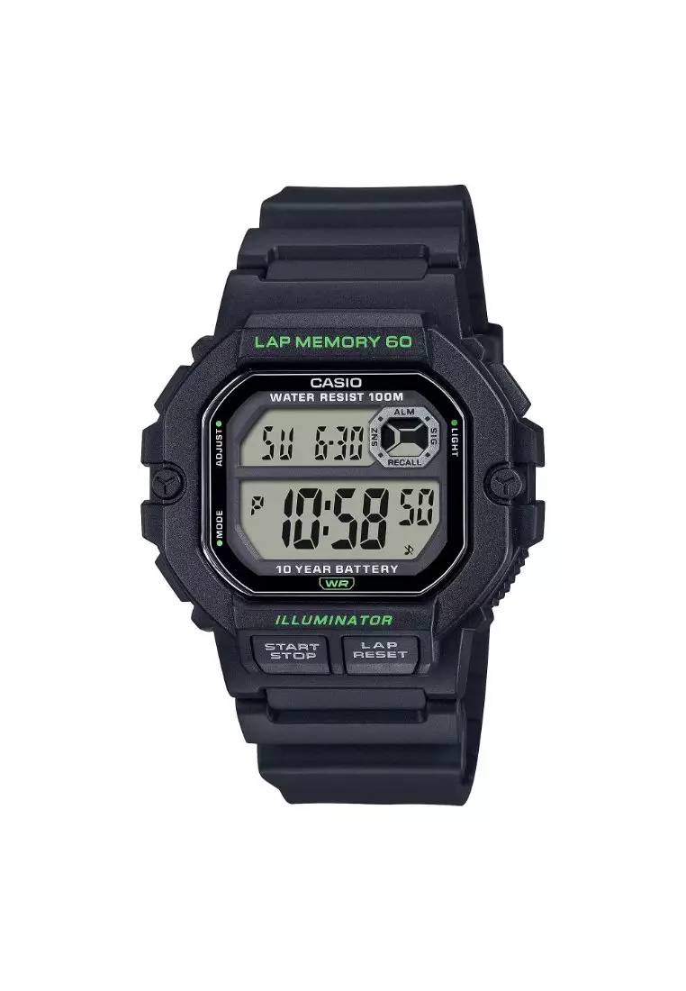 Buy Casio Watches Casio Men s Digital Watch WS 1400H 1AV Black
