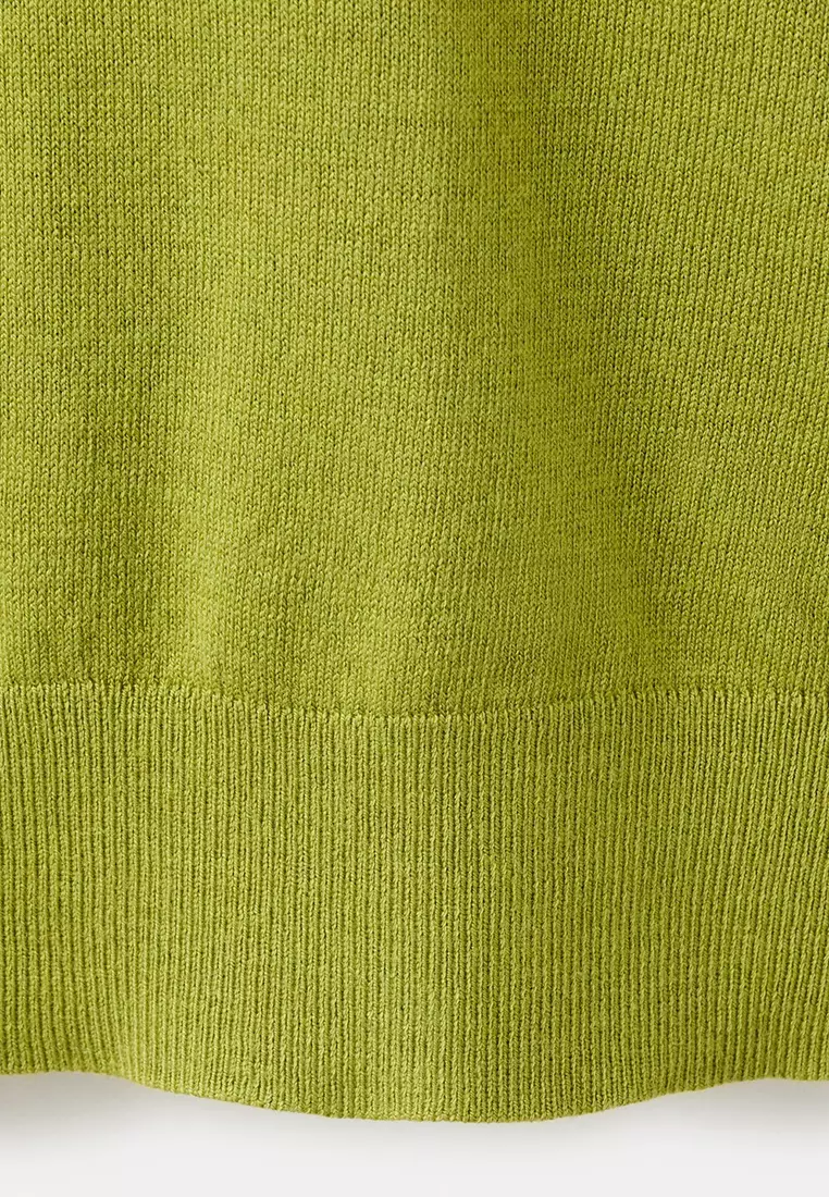 V-Neck Knit Sweater