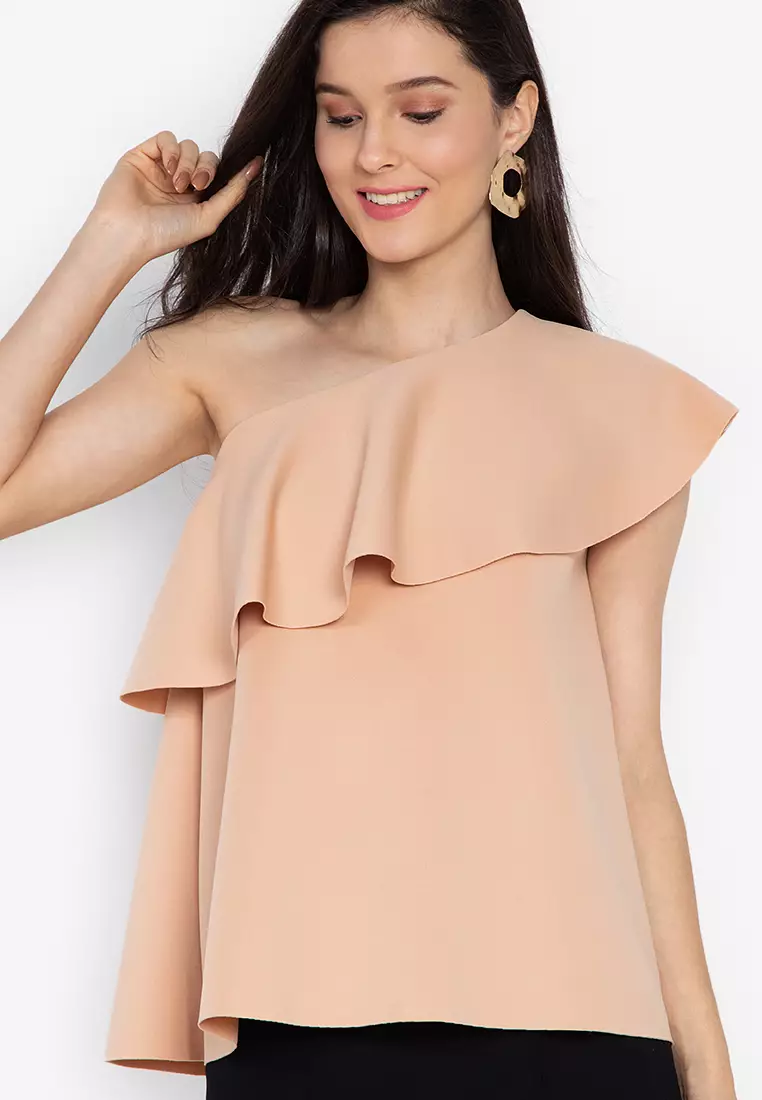 Maureen Obe-shoulder Top