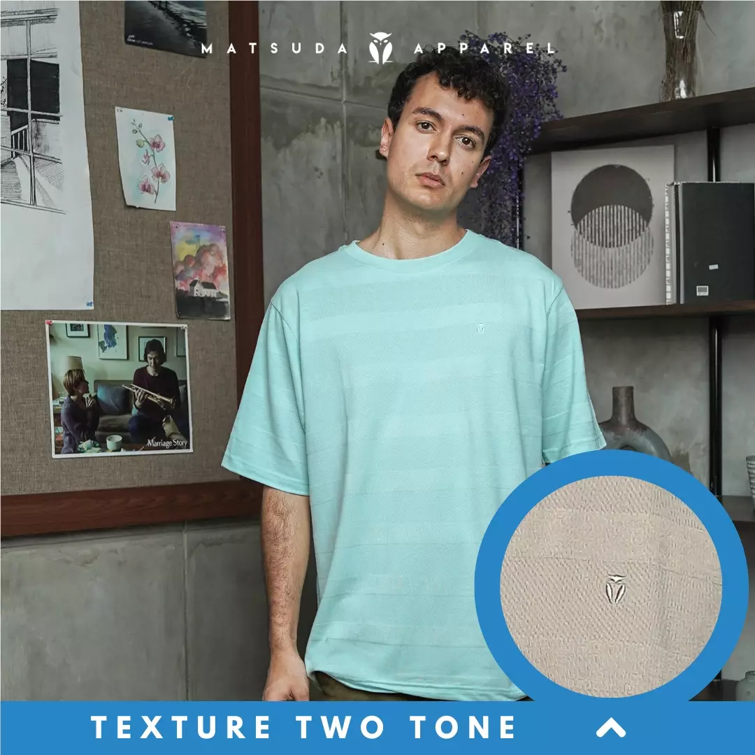 MATSUDA Kaos Oversize 20s Polos T shirt Katun Okaya