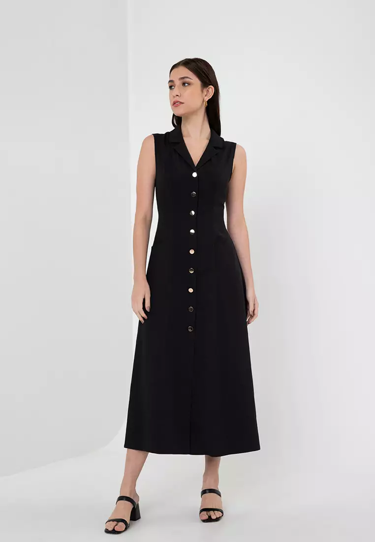 Buy Zalora Studios Button Down Dress 2024 Online ZALORA Singapore