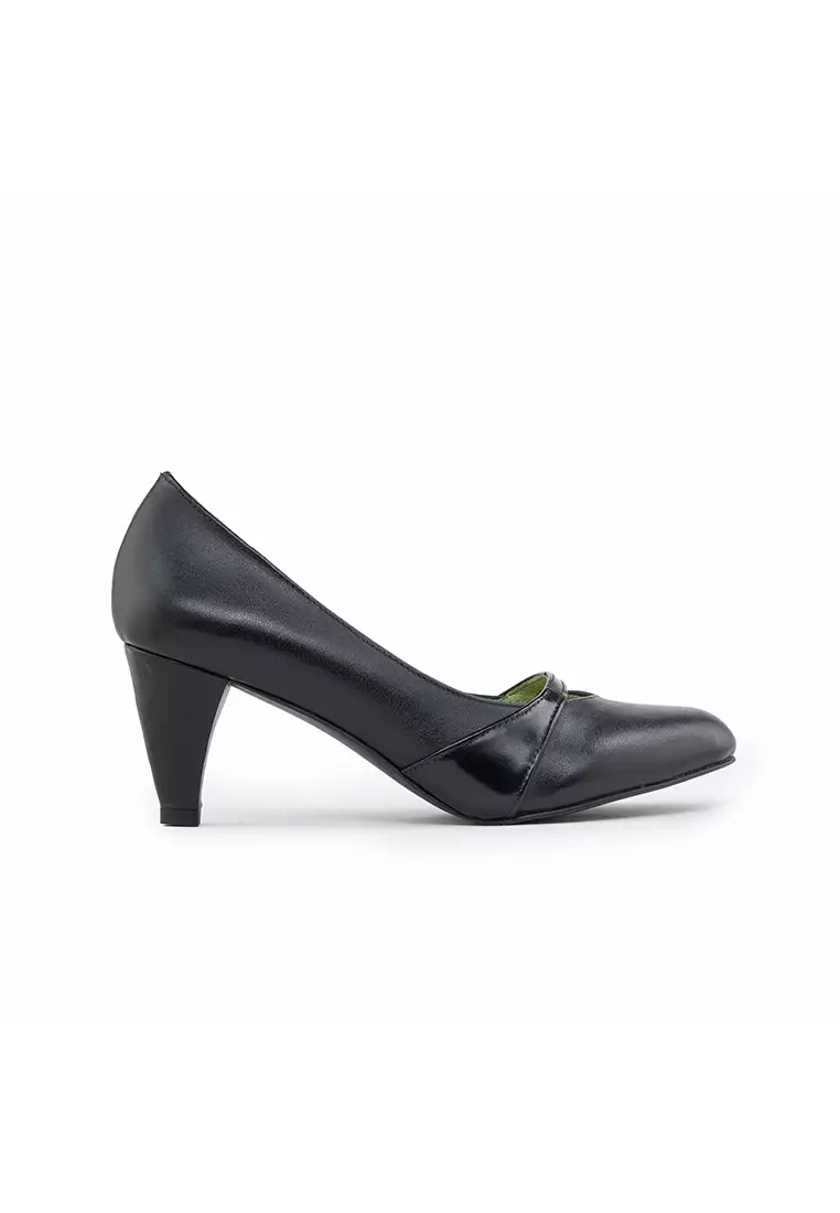 Discount on Bibo  shoes - SKU: Brianne Leather High Heels
