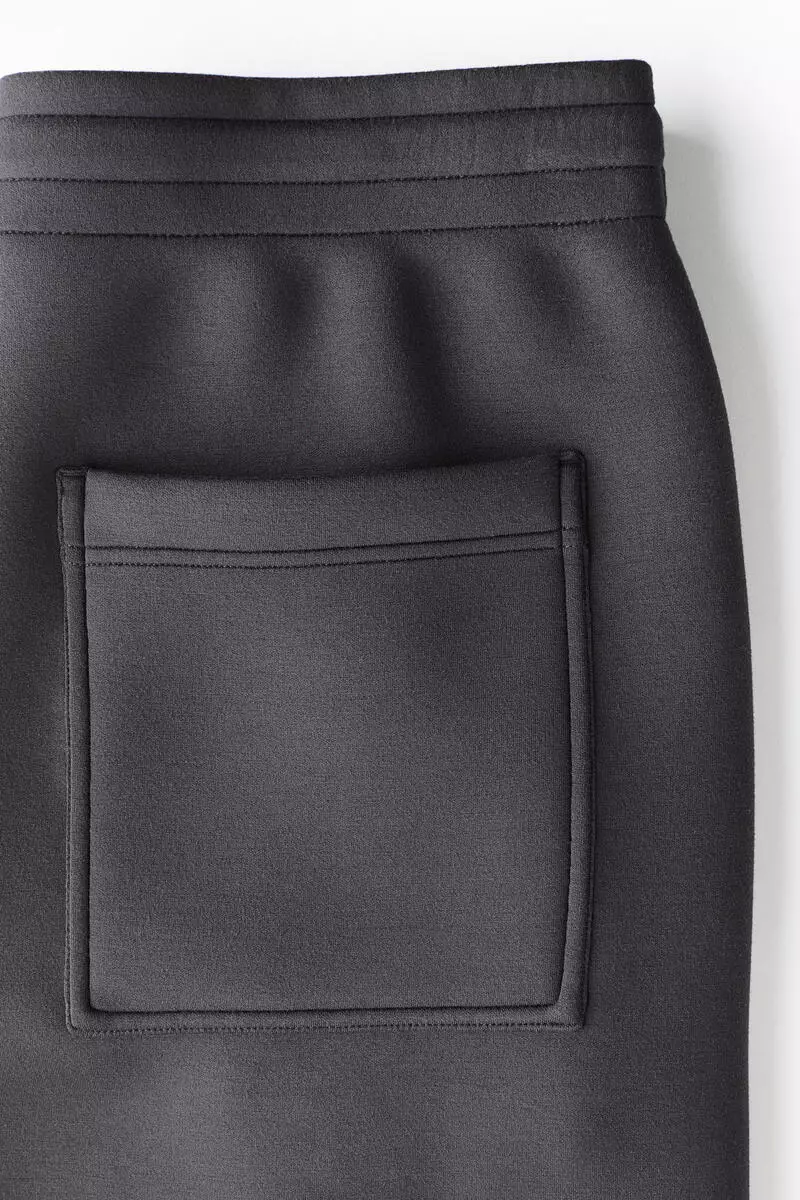 Relaxed Fit Scuba barrel joggers