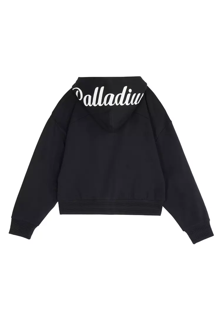 女裝 PALLADIUM LOGO 落肩連帽外套