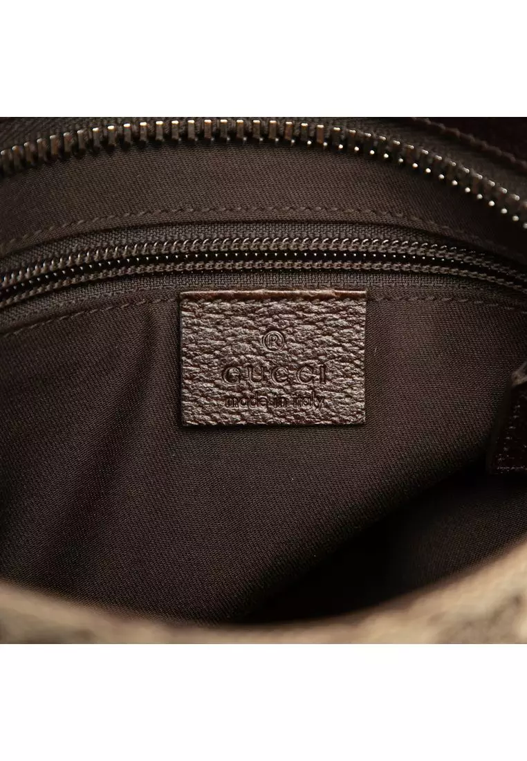 Pre-Loved Gucci Gg Canvas Crossbody