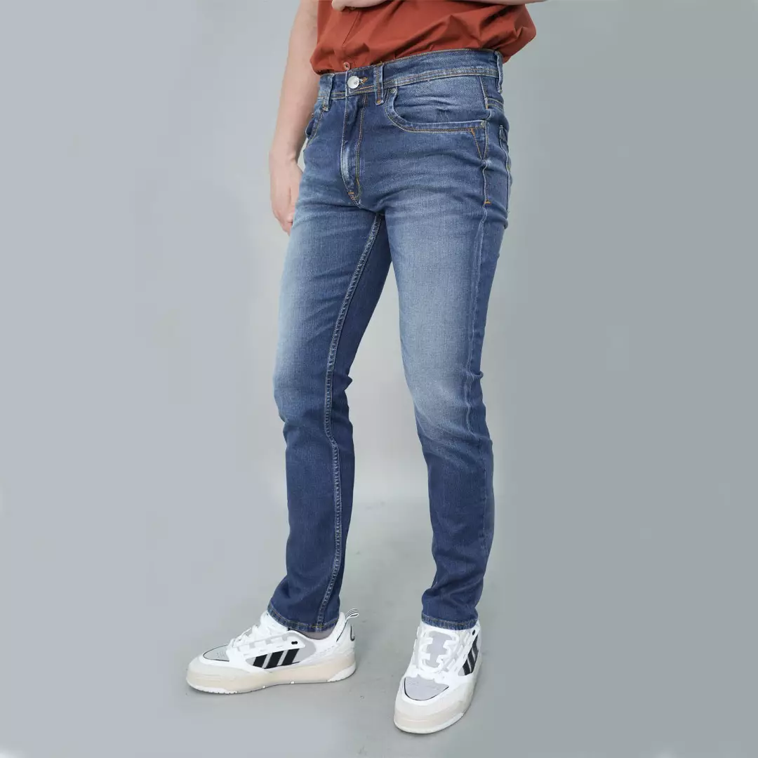 LGS - Celana Panjang Jeans - Premium - Stretch - Biru - Slim Fit - JPF.369.PS102.A669.C