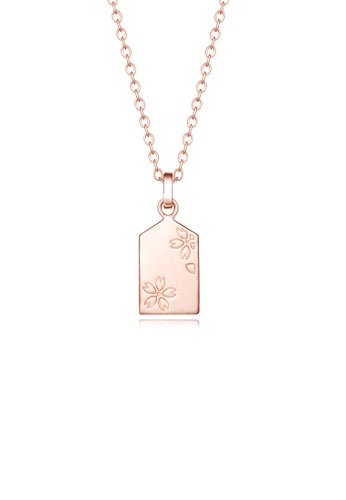 THIALH London gold THIALH London - Blessing Love Necklace in Rose Gold CND1512 A69CCACFCF0DD1GS_1