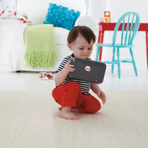Fisher Price Laugh And Learn Smart Stages Tablet -Abu-Abu