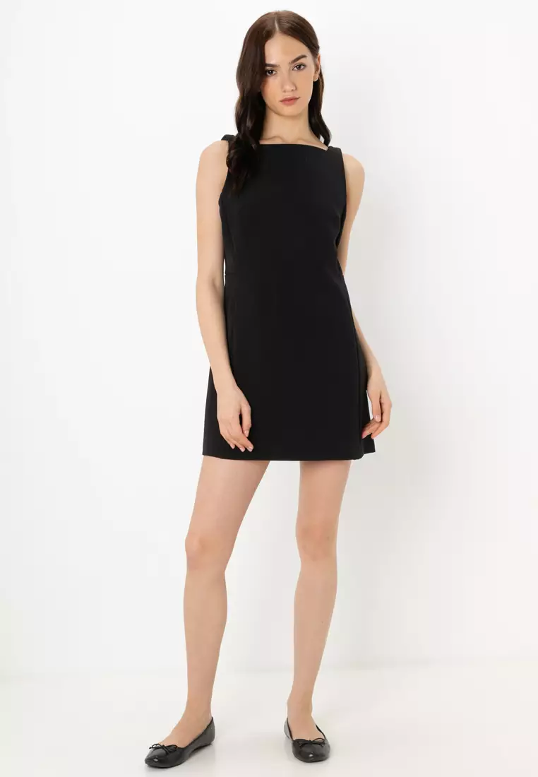 Square Neck Mini Dress