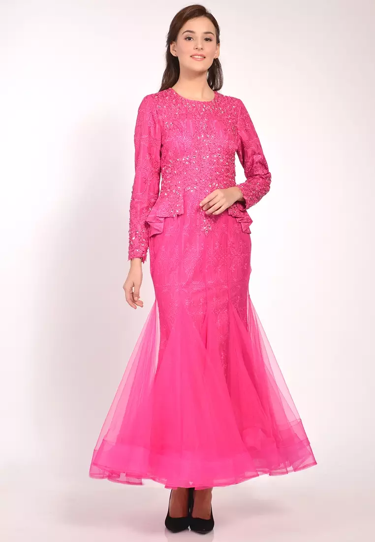 Bibiq Gamis Organza Tile