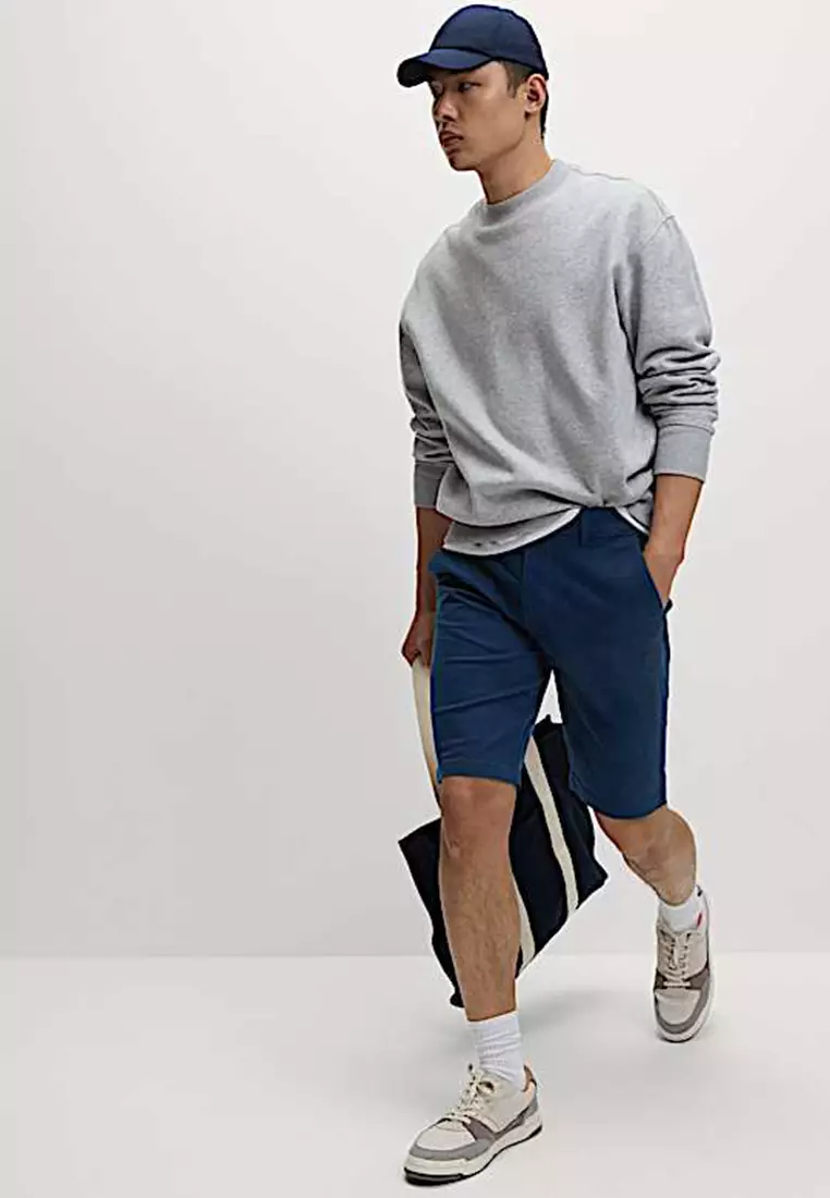 Regular Fit Stretch Chino Shorts
