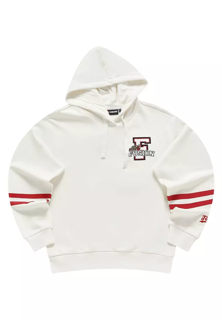 White hooded sweater women's on sale