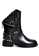 Sunnydaysweety black Easy Match Amphibole Black Boots CA010605. 16FA0SHB51ED26GS_1