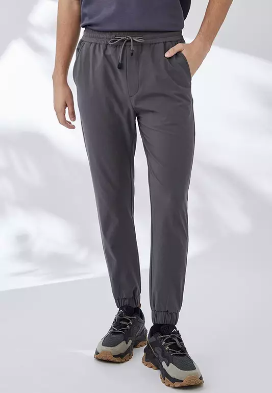 Relaxed Stretch Basic Casual Jogger Pants
