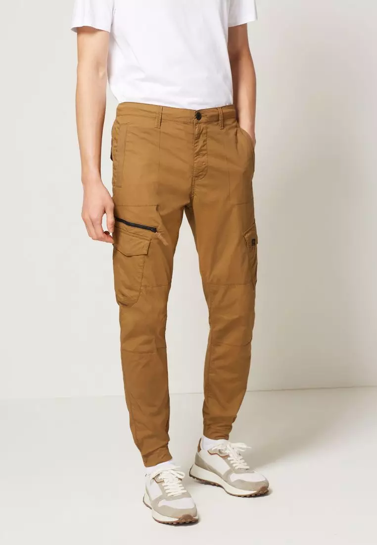 Buy NEXT Cotton Chino Trousers Slim Fit Online ZALORA Malaysia