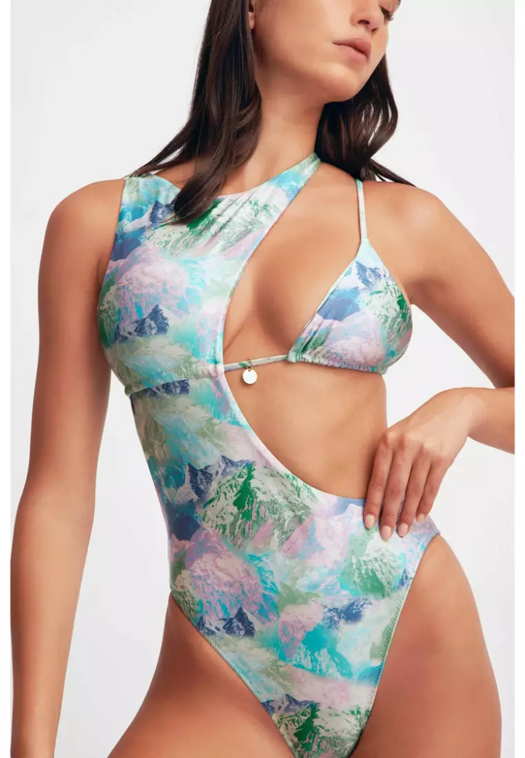 Petra One Piece Swimsuit / Alps Gloss