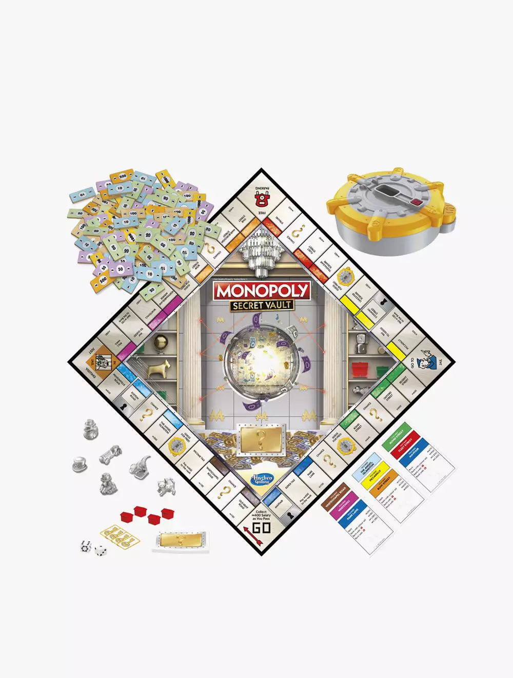 Hasbro Games Monopoly Secret Vault  - GSSF5023 - Multicolor