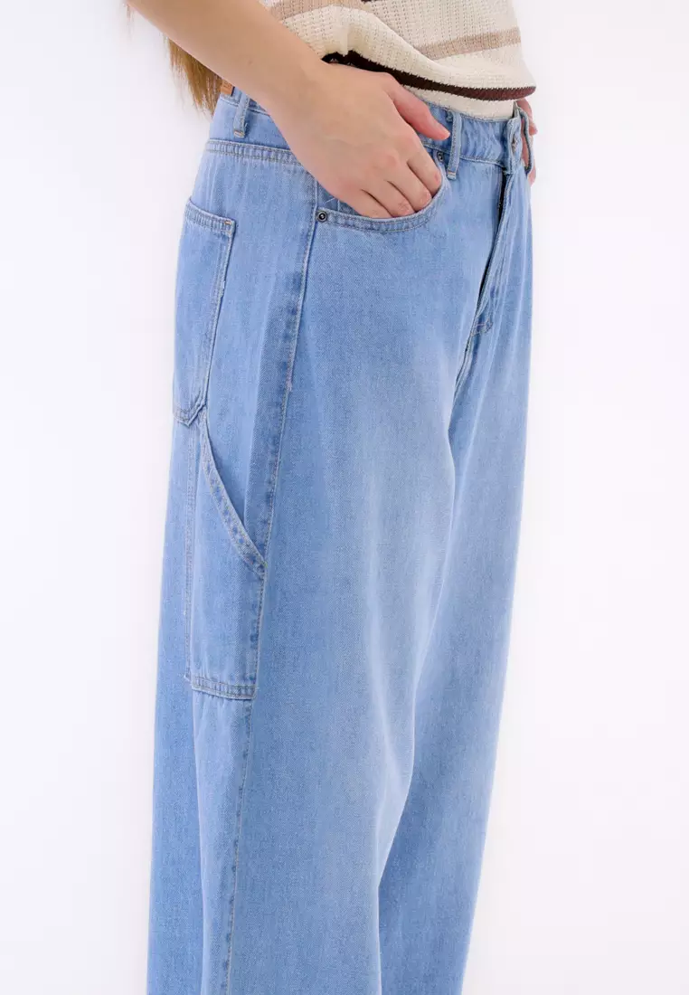 Denim Wide Leg Baggy