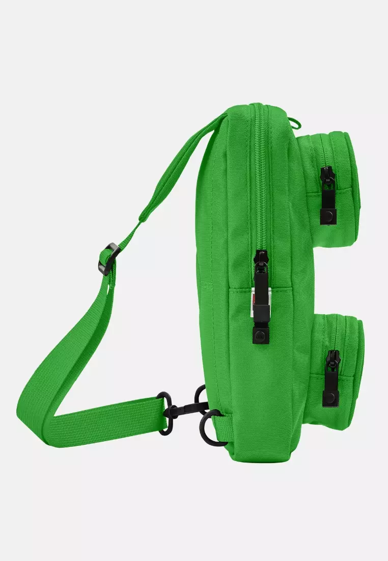 Signature Brick 1x2 Sling Bag - Bright Green