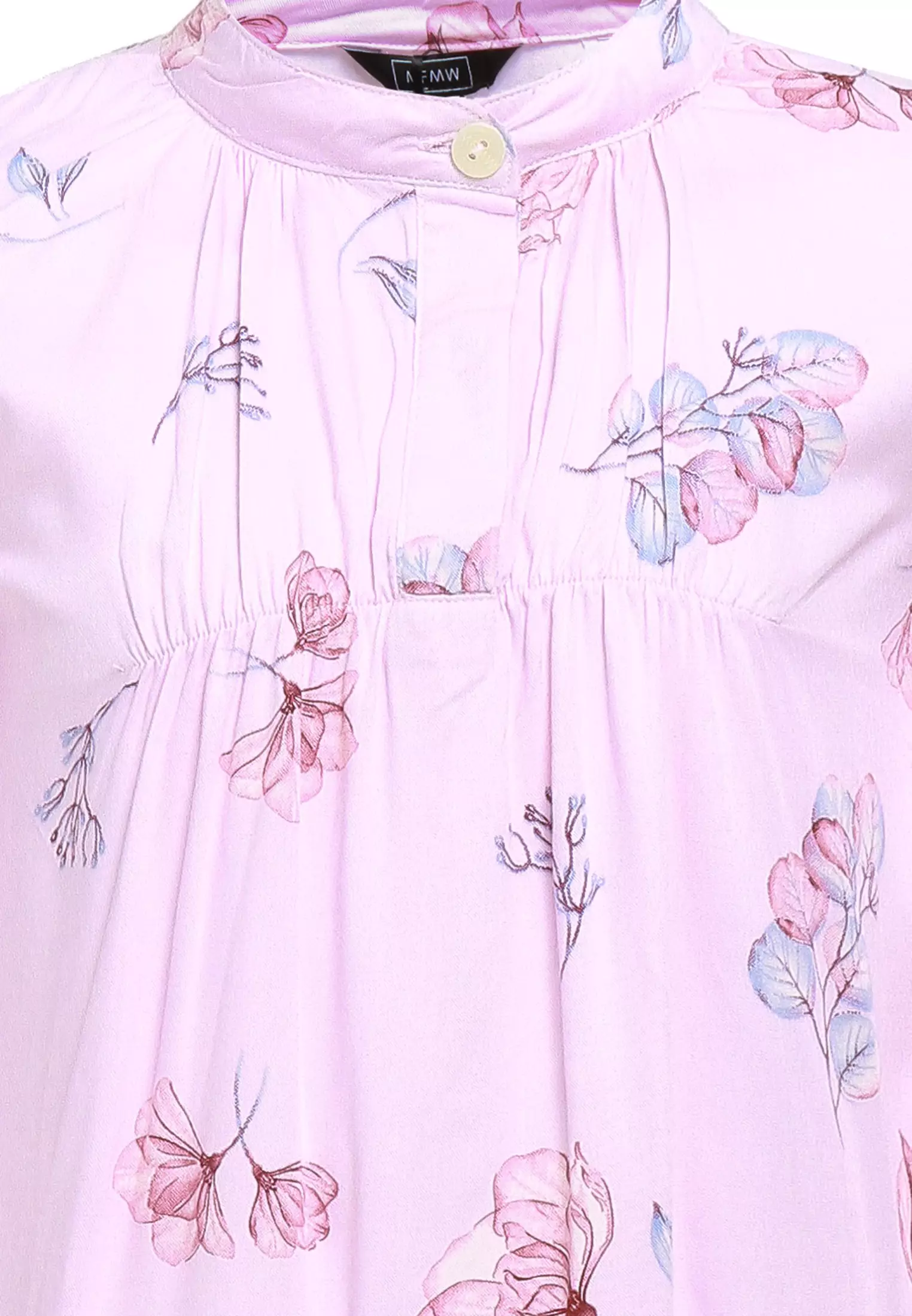 MFMW Lil Kayako Dress Anak Pink Motif Bunga